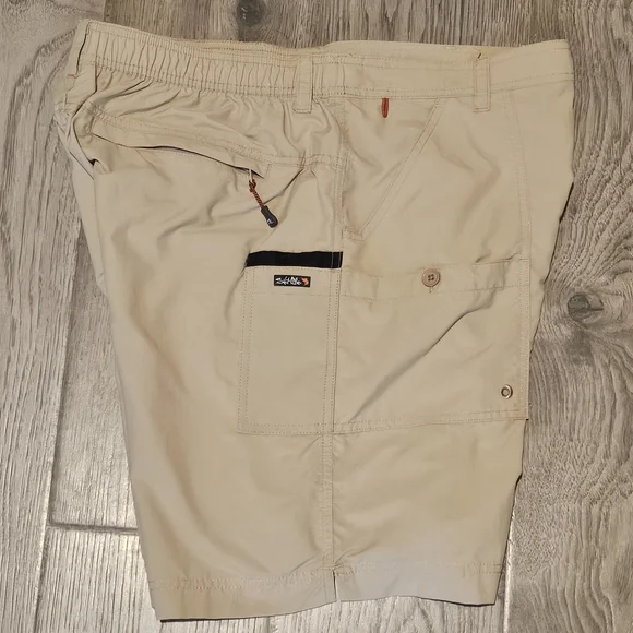 NWOT Salt Life Nylon Cargo Fishing Shorts - Size XL 7.5" Inseam - Picture 6 of 13